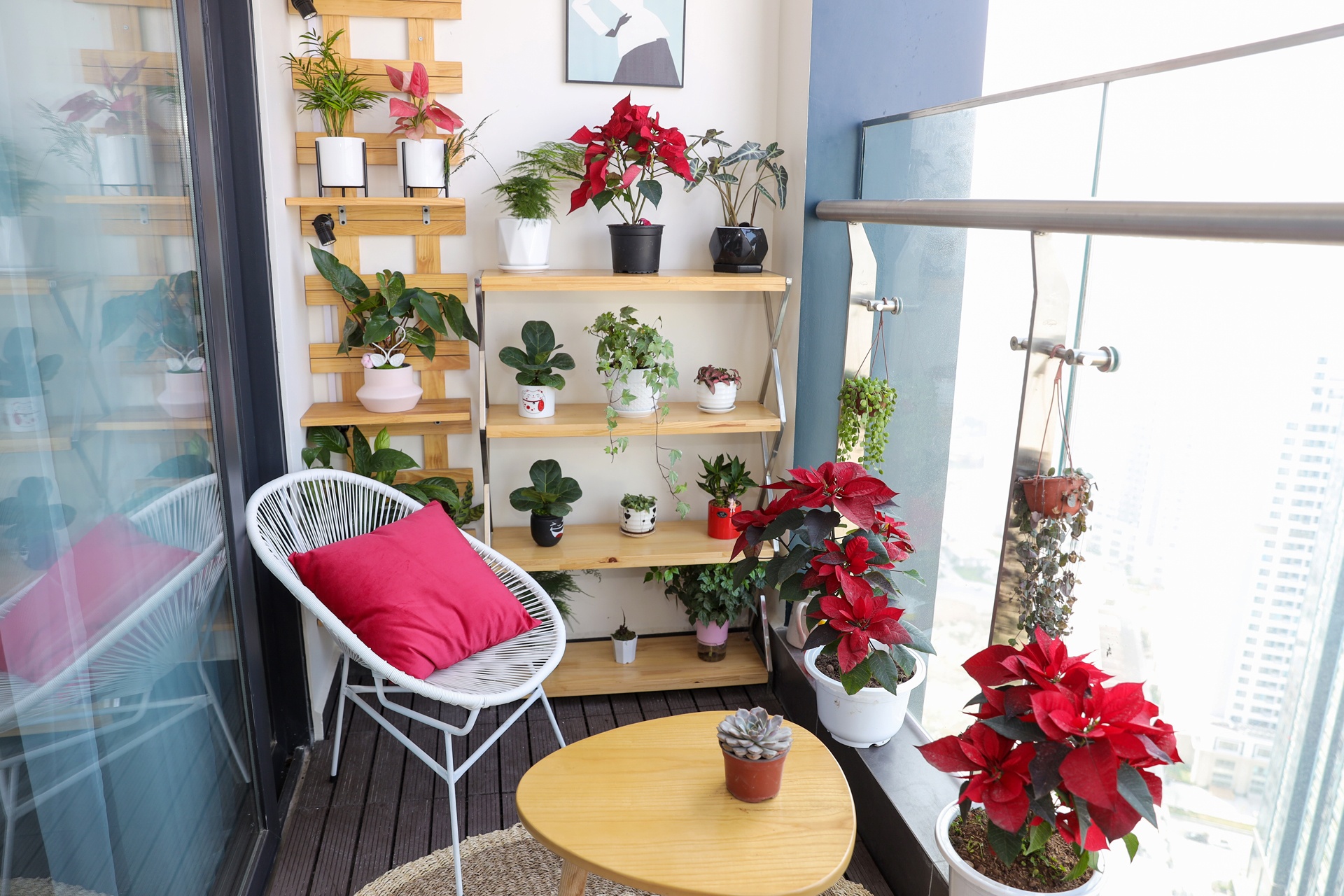 Phuong Oanh trang tri nha don Tet anh 10