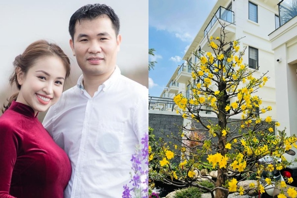 Nghe si Viet trang hoang nha dip can Tet hinh anh