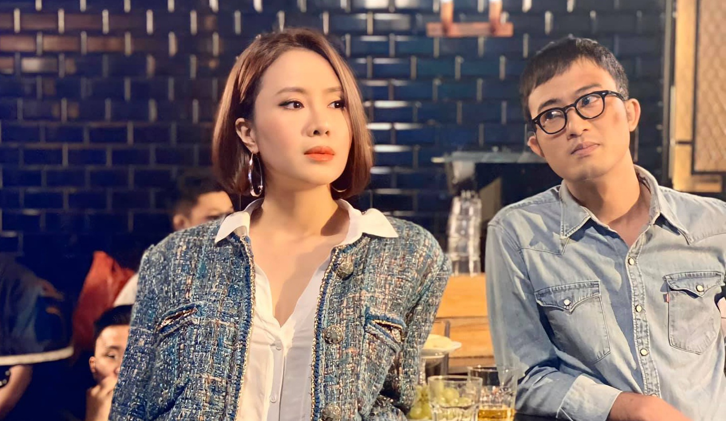 Hong Diem gay an tuong khi dien canh say xin hinh anh