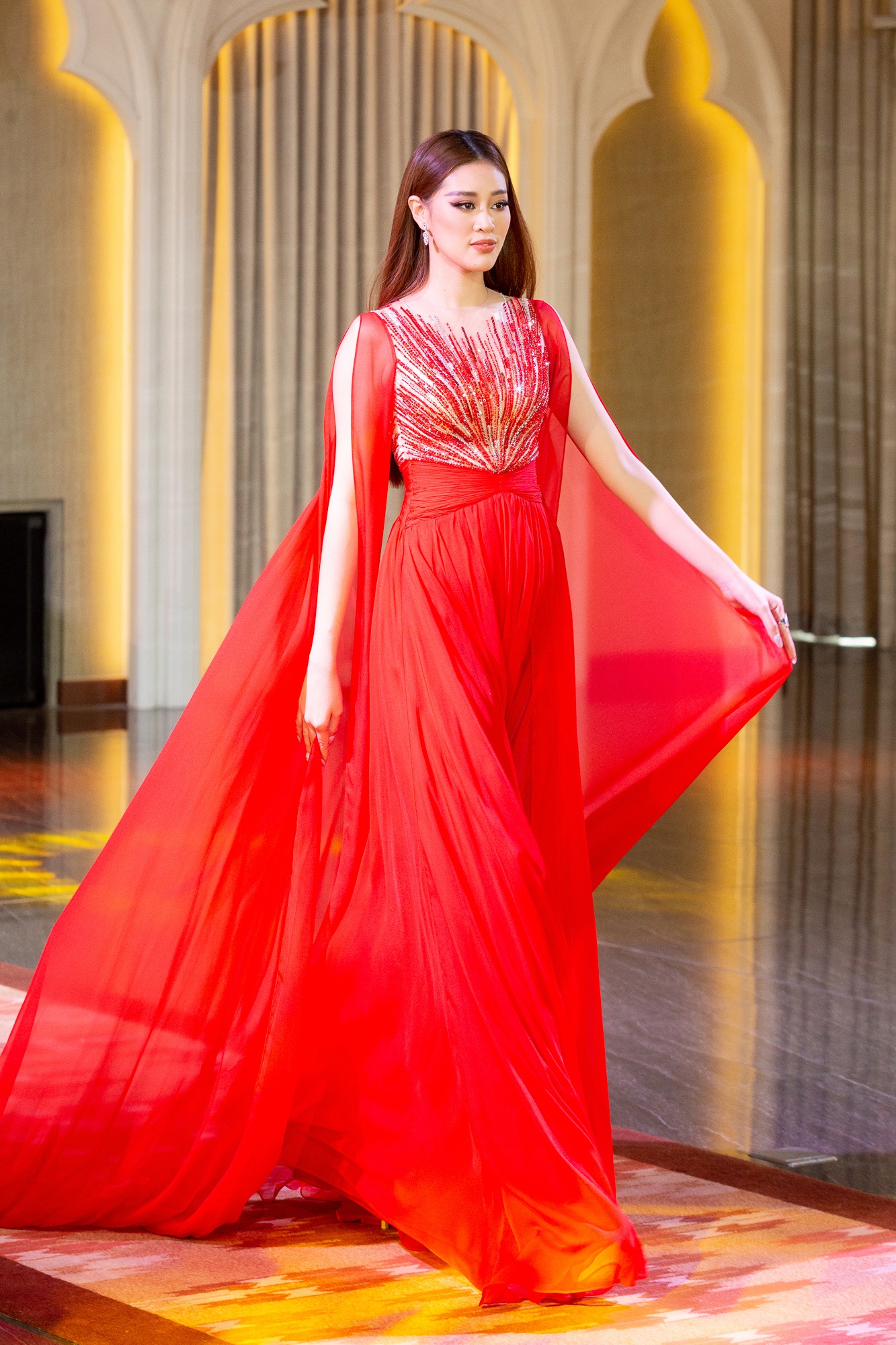 Hoa hậu Hoàn vũ Khánh Vân ảnh 1 Hoa hau Hoan vu Khanh Van anh 1