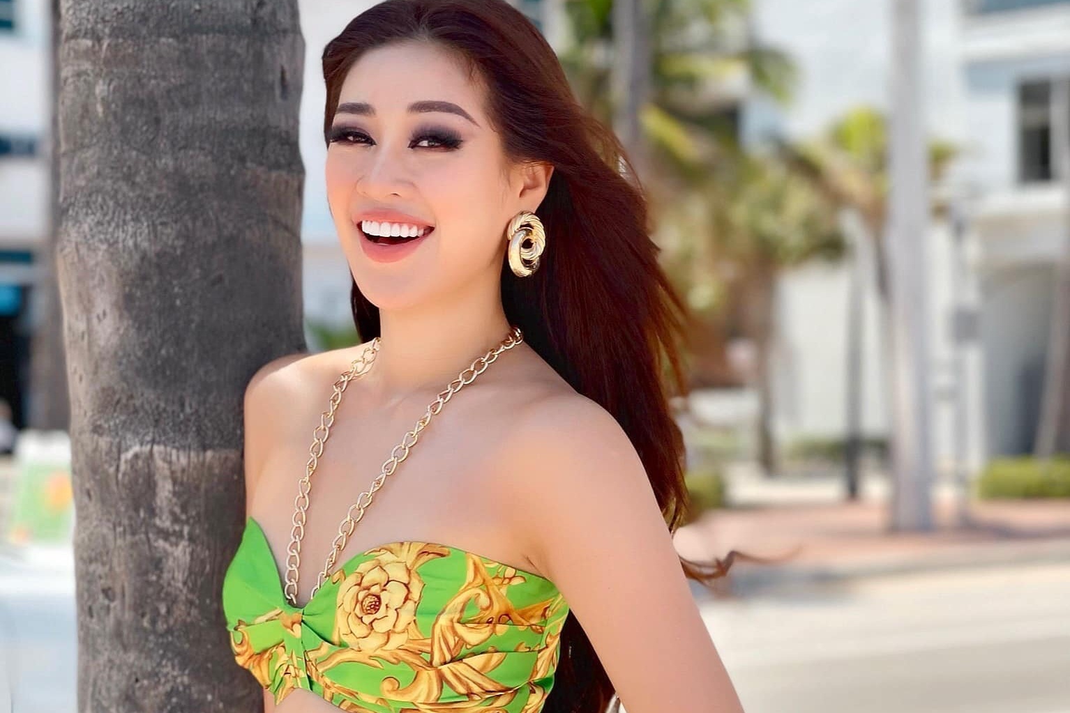 Phong cach doi thuong cua Khanh Van tai My hinh anh