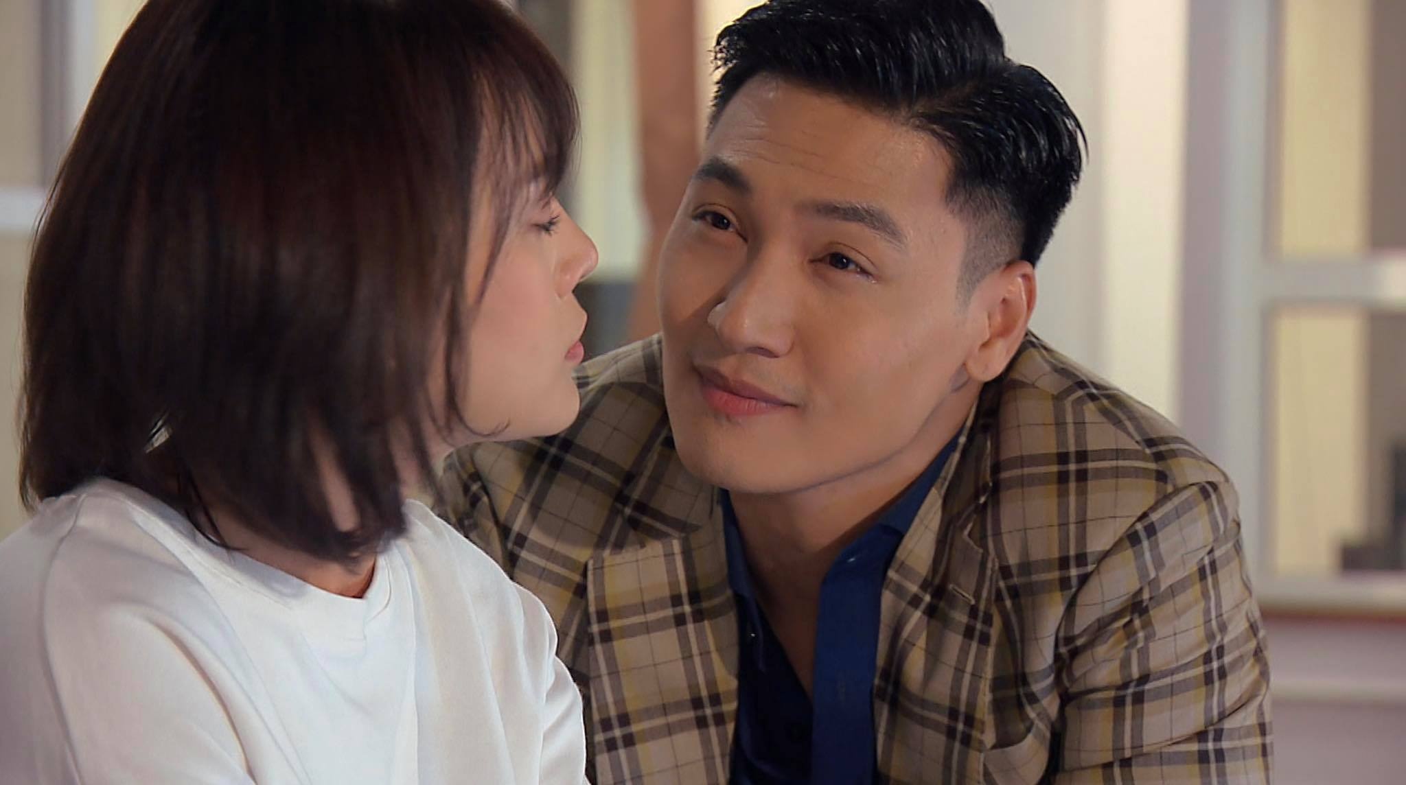 Cap dien vien truyen hinh Manh Truong Phuong Oanh anh 2