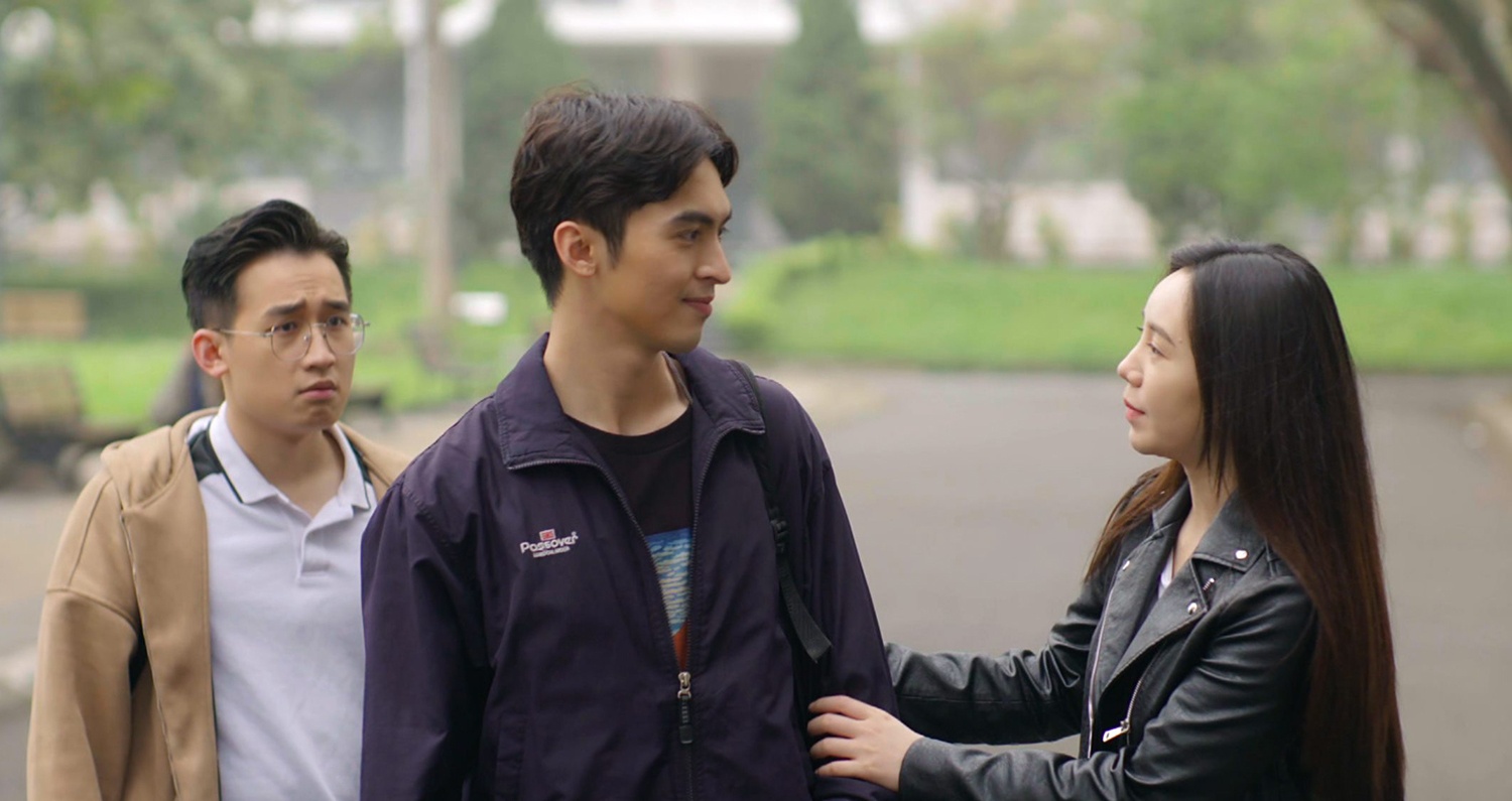 Cap dien vien truyen hinh Manh Truong Phuong Oanh anh 4