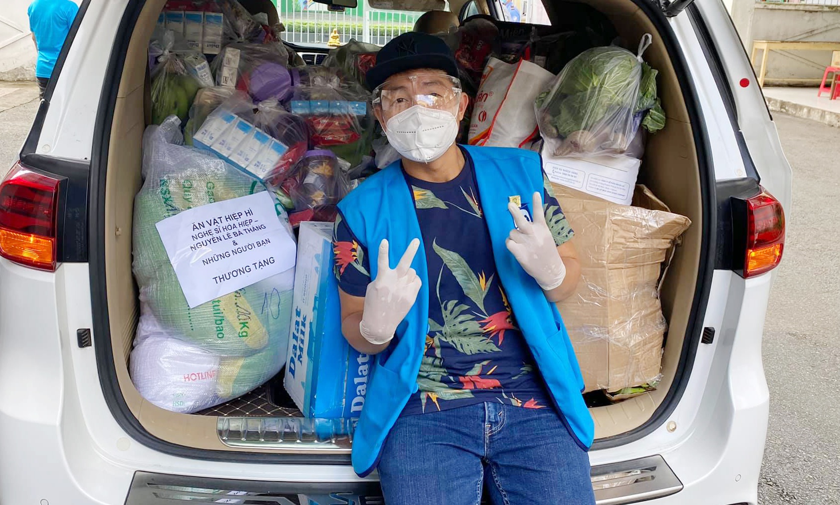 Hoa Hiep, Phuong Thanh ho tro nguoi dan o Binh Duong hinh anh