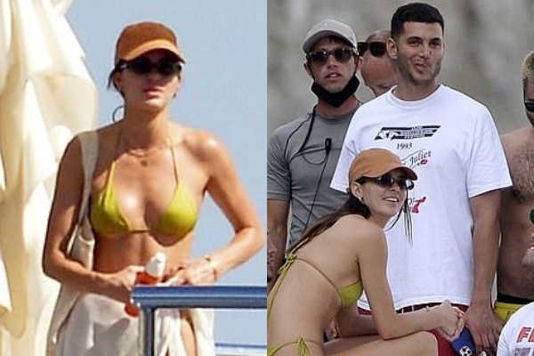 Kendall Jenner di nghi cung ban trai o Italy hinh anh