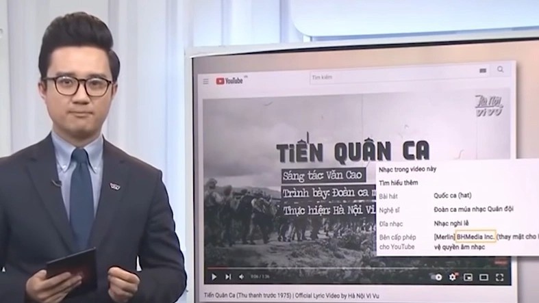 Tranh luan ve ban quyen ca khuc 'Tien quan ca' hinh anh