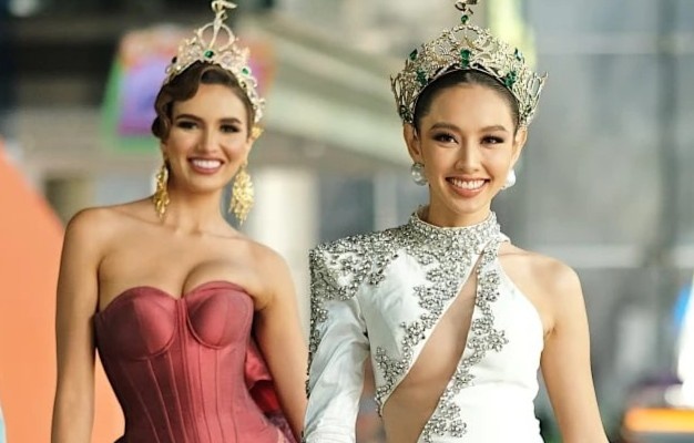 Ly do a hau cua Miss Grand khong dong hanh cung Thuy Tien hinh anh