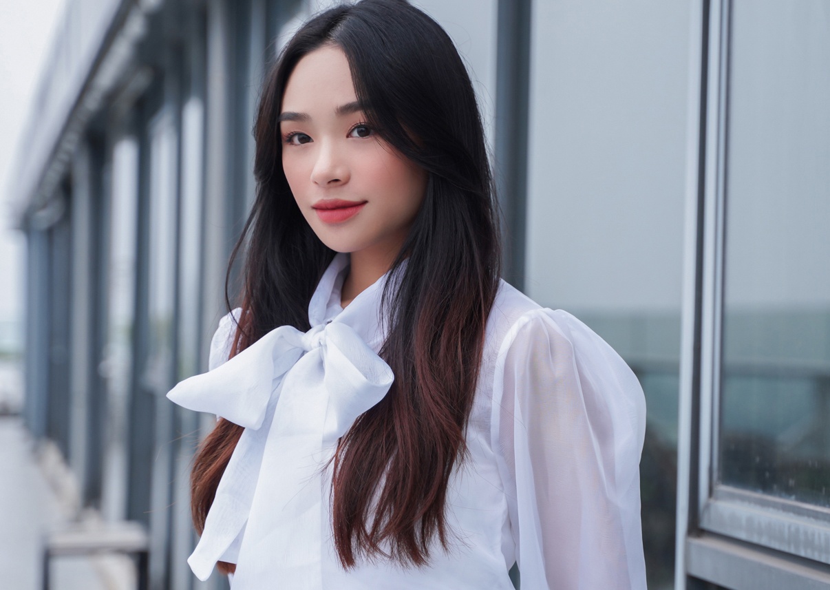 Minh Tra: ‘Nu hon man anh dau tien la ky niem cua toi’ hinh anh