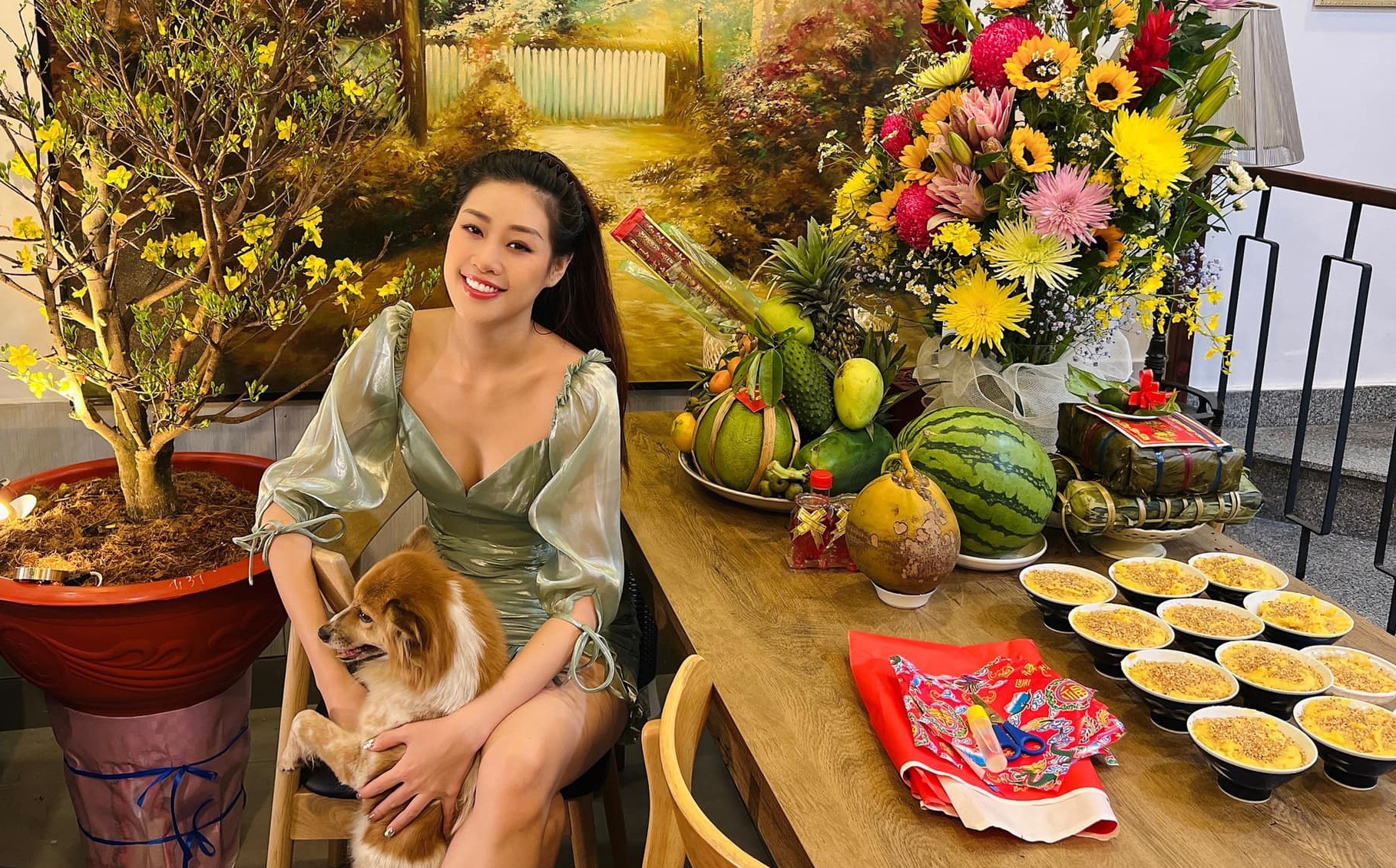 Sao Viet trang tri nha, chuan bi mam com ngay cuoi nam hinh anh