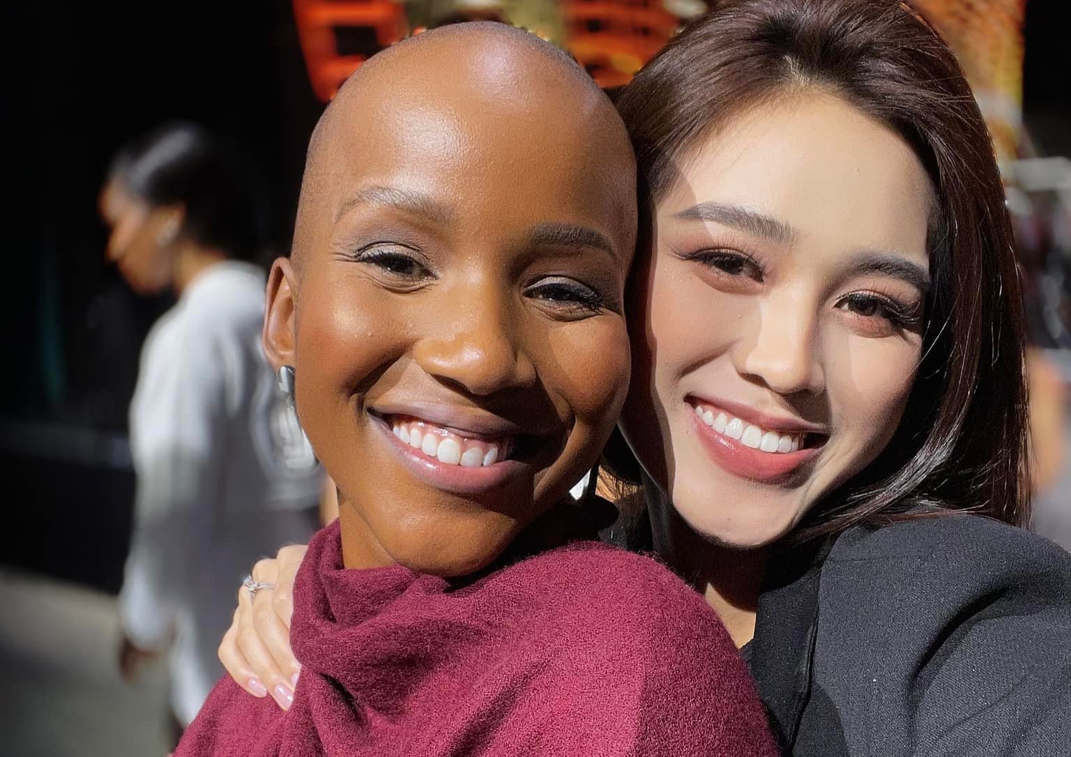 Do Thi Ha muon vay cua nguoi dep Puerto Rico hinh anh