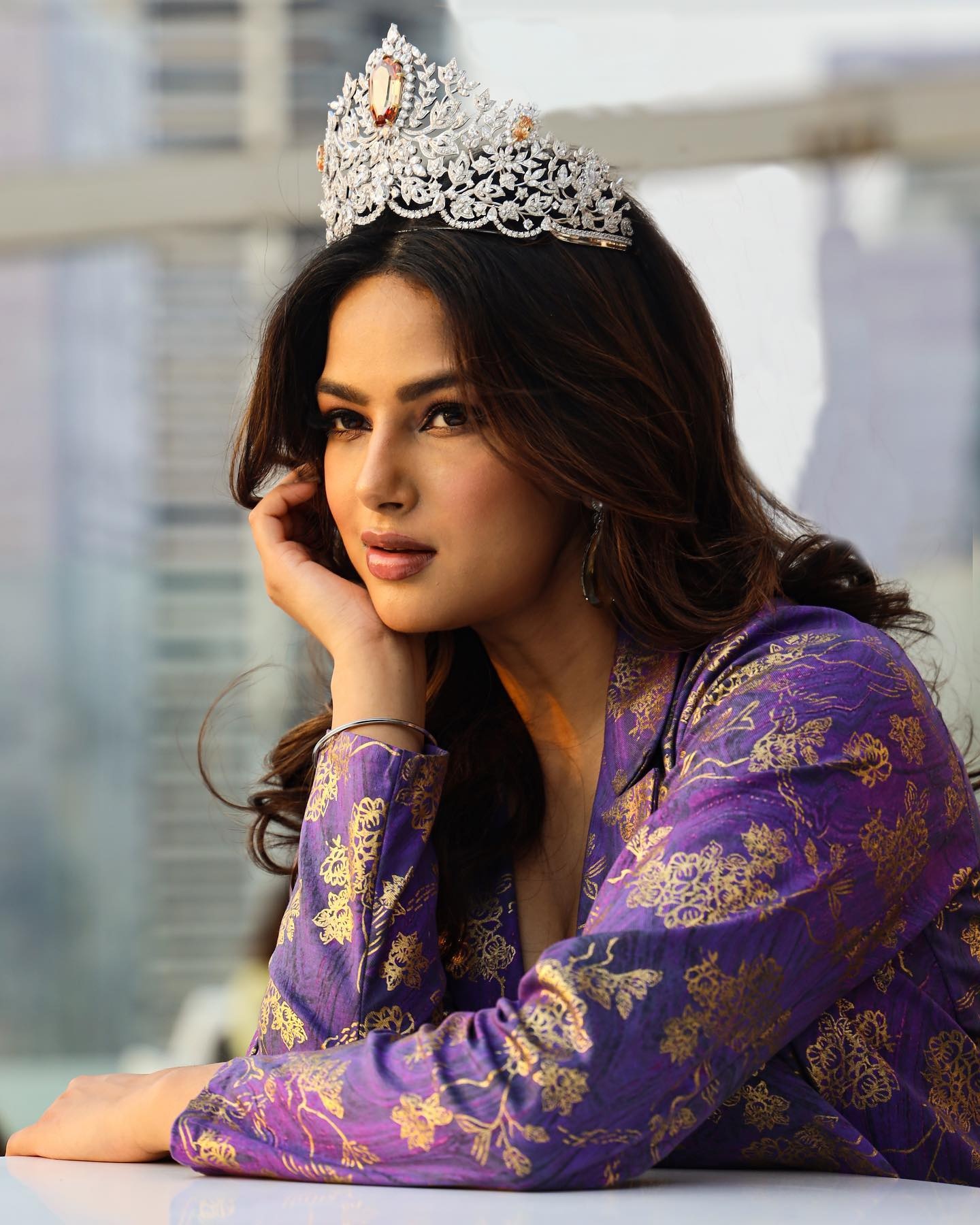 Hoa hau Hoan vu Harnaaz Sandhu anh 5