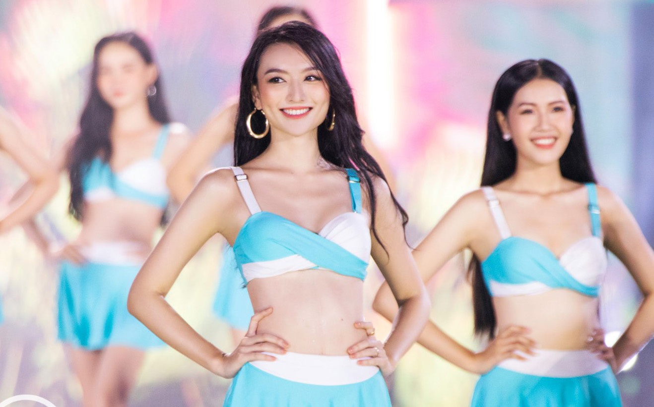 Xuan Mai rut khoi cuoc thi Hoa hau The gioi Viet Nam 2022 hinh anh