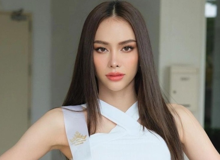 Hinh anh 'dao keo' cua Hoa hau Hoan vu Thai Lan lam bung no tranh cai hinh anh