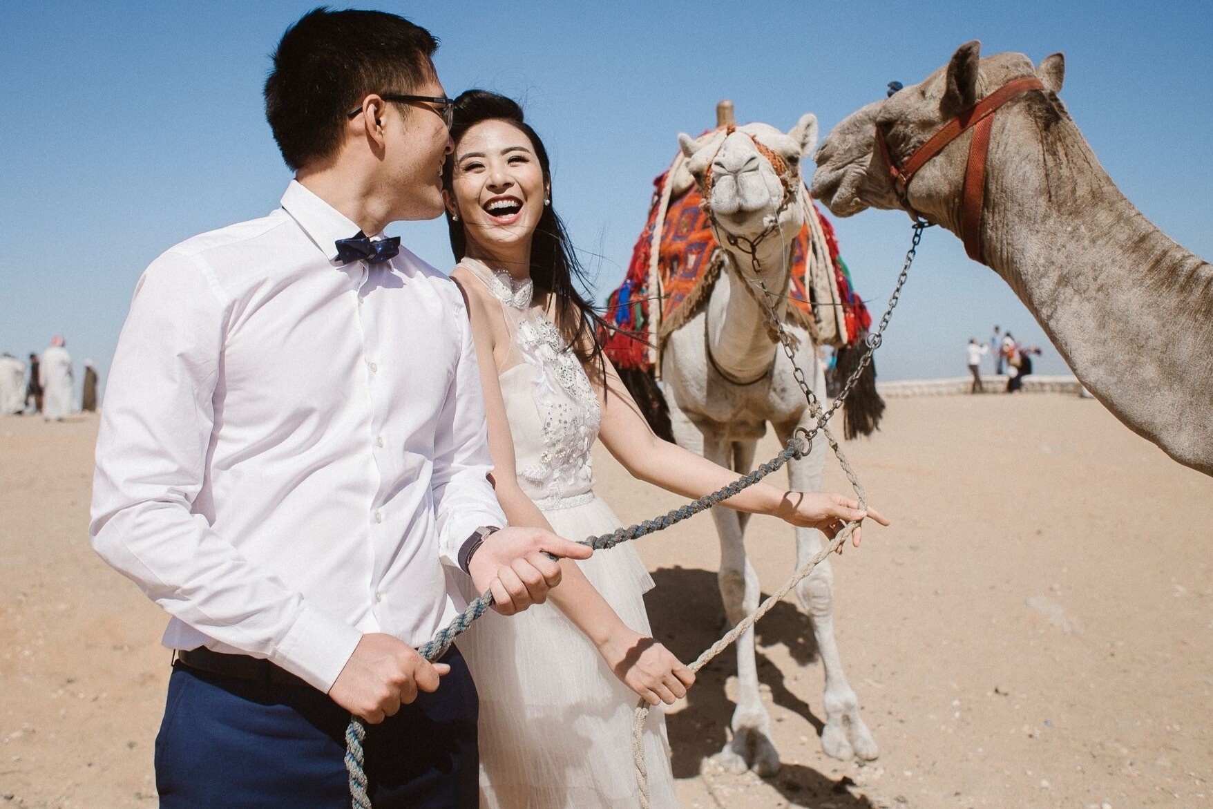 Anh cuoi chup tai Ai Cap cua Ngoc Han hinh anh