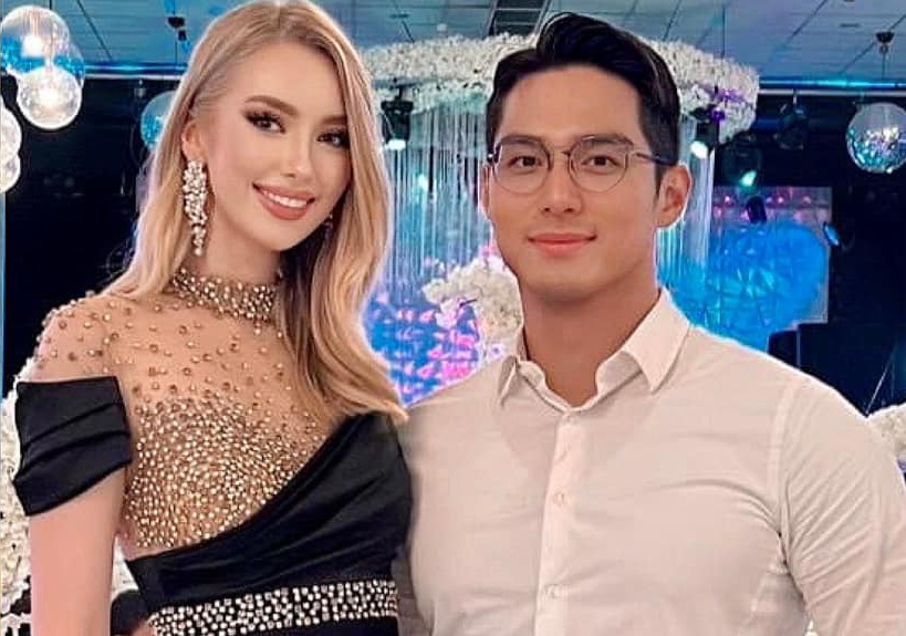 Tan Hoa hau Quoc te cong khai ban trai Han Quoc hinh anh