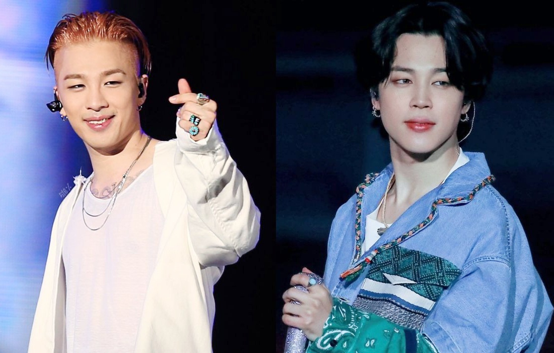 Taeyang (Big Bang) tai xuat cung Jimin (BTS) hinh anh