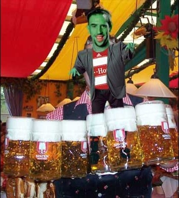 Biếm họa về Frank Ribery