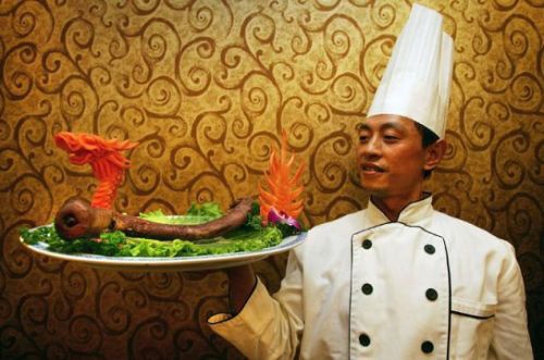 Rất nhiều loại của quý được phục vụ tại nhà hàng với quan niệm ăn gì bổ nấy  