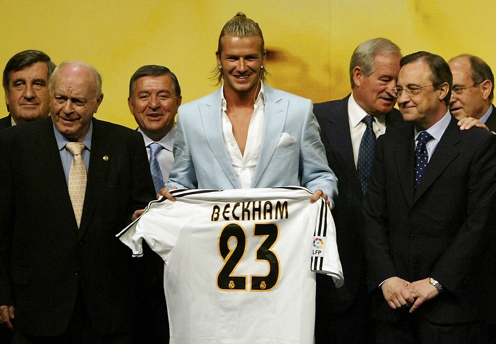 Hoi uc ngay dau o Real Madrid cua Beckham hinh anh