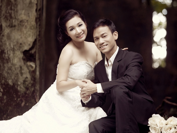 Anh cuoi Thanh Thanh Hien va con trai Che Linh hinh anh