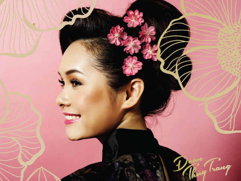 Doan Thuy Trang bat khoc vi thu am album dau tay hinh anh