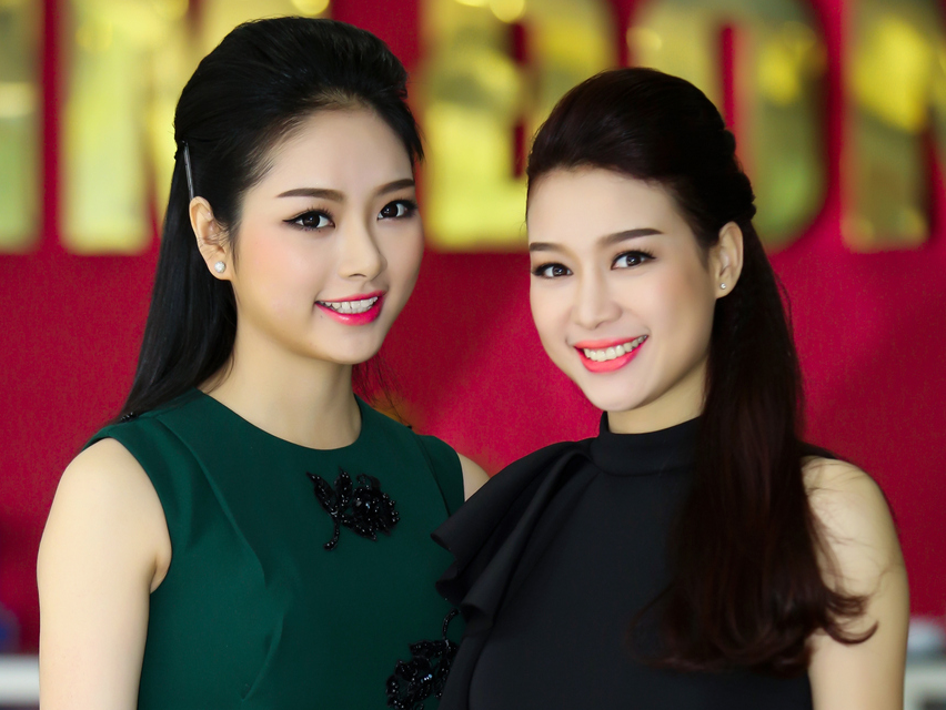 Ngoc Anh, Truong Tung Lan dep man ma hinh anh