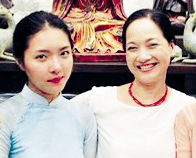 NSND Le Khanh noi ve con gai cung gay sot tren mang xa hoi hinh anh