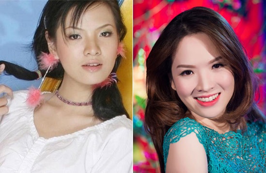 Nhan sac nu BTV ngay ay va bay gio hinh anh