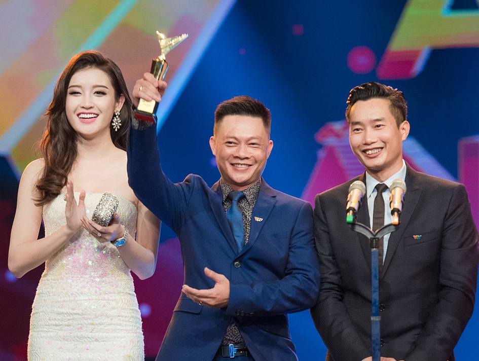 A hau Huyen My bat ngo nhan giai An tuong VTV hinh anh