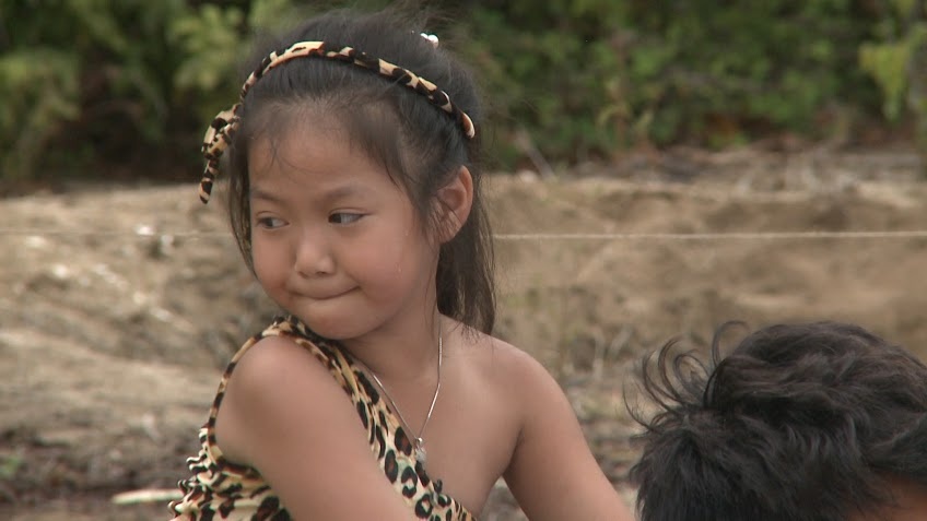 Bo con Manh Truong tro tai mat-xa hinh anh