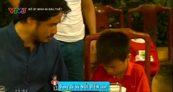 Doanh nhan Do Minh mang con tren truyen hinh hinh anh