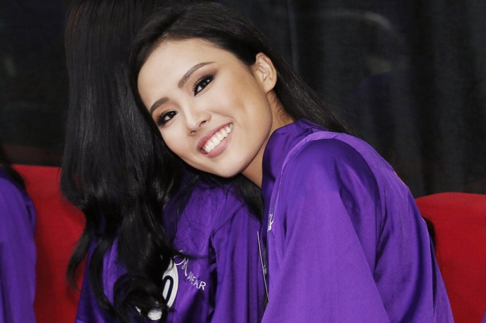 Thi sinh giong Truong Thi May vao top 10 ban ket Hoa hau Hoan vu hinh anh