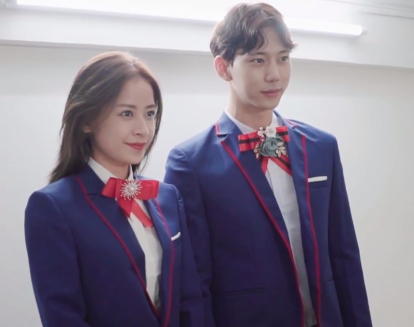 Chi Pu moi my nam Han Quoc dong MV moi hinh anh