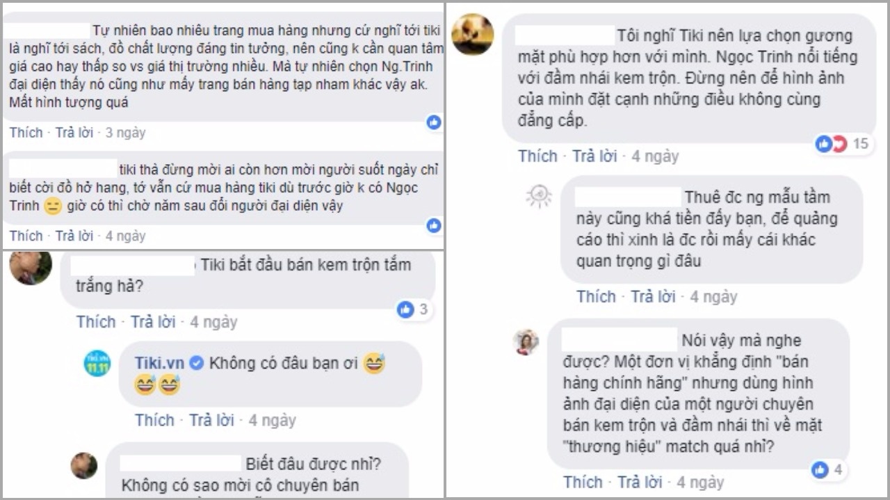 ngoc trinh quang cao tiki anh 2