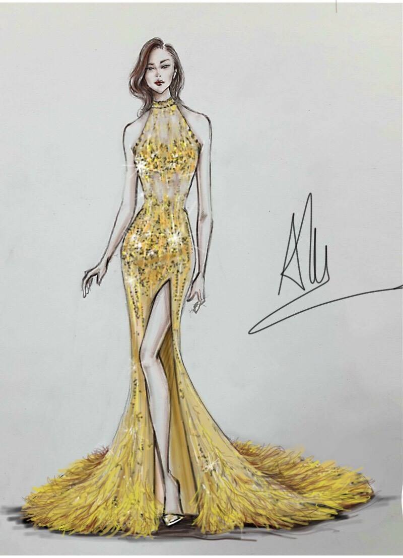 váy dạ hội mỹ linh ở hoa hậu thế giới ảnh 7 vay da hoi my linh o hoa hau the gioi anh 7