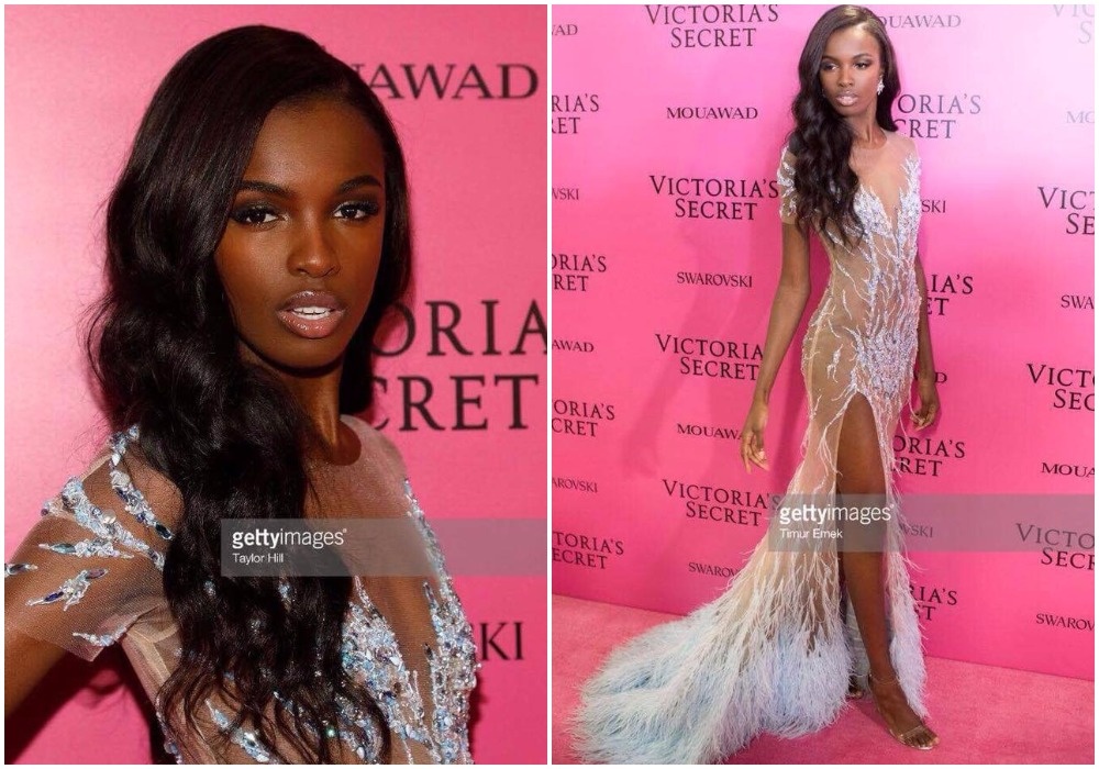 Nguoi mau Victoria's Secret mac dam da hoi cua Le Thanh Hoa hinh anh