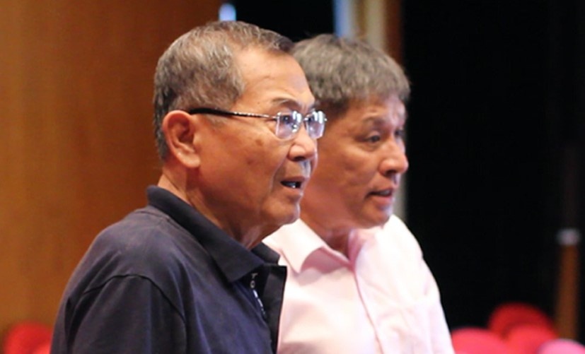 Nhac si Bao Chan tai xuat trong dem nhac hoai niem Sai Gon xua hinh anh