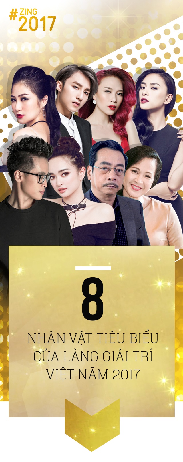 nghệ sĩ tiêu biểu làng giải trí Việt 2017 ảnh 1 nghe si tieu bieu lang giai tri Viet 2017 anh 1