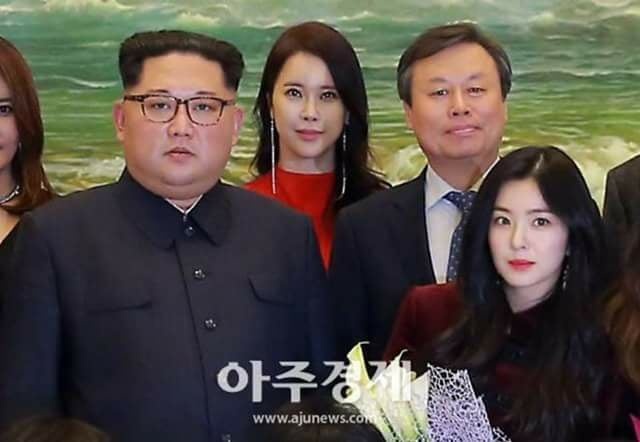 My nhan Irene (Rel Velvet) gay chu y khi chup anh cung Kim Jong Un hinh anh