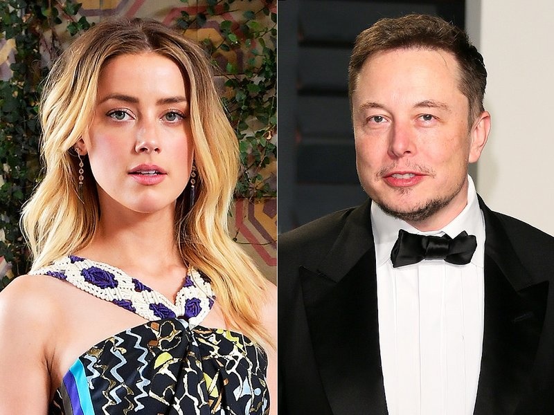 Amber Heard va ty phu Elon Musk lai chia tay sau mot thang tai hop hinh anh