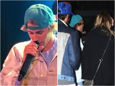 Justin Bieber om ap co gai toc vang la mat khi chia xa Selena Gomez? hinh anh