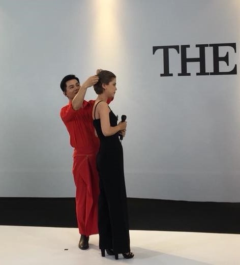 nam trung mặc váy tại the face ảnh 3 nam trung mac vay tai the face anh 3