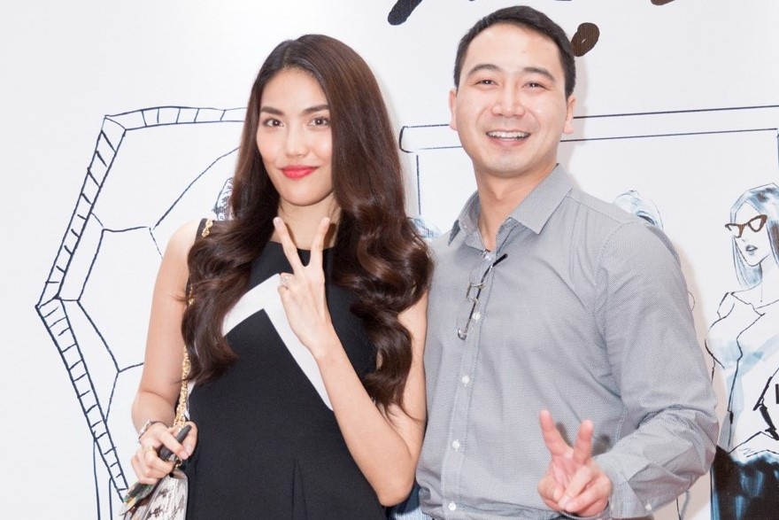 Lan Khue va chong sap cuoi xuat hien sau man cau hon hinh anh