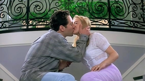 Paul Rudd hon Alicia Silverstone trong phim hoc duong Clueless (1995) hinh anh