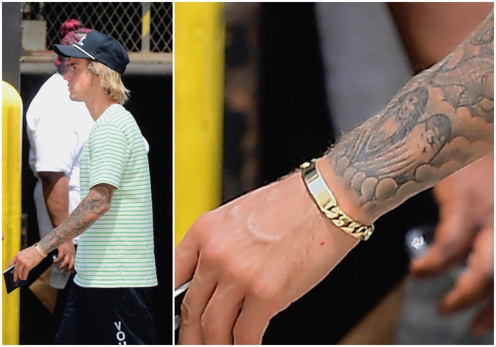 justin bieber giữ hình xăm selena gomez ảnh 1 justin bieber giu hinh xam selena gomez anh 1