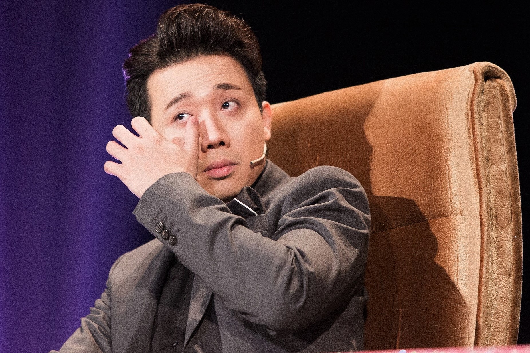 Tran Thanh khoc vi tre khuyet tat khi cham 'Nguoi dep nhan ai' hinh anh