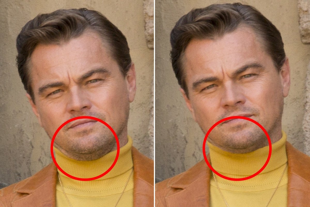 Anh photoshop cua Leonardo DiCaprio: Hollywood khong cho phep lao hoa? hinh anh