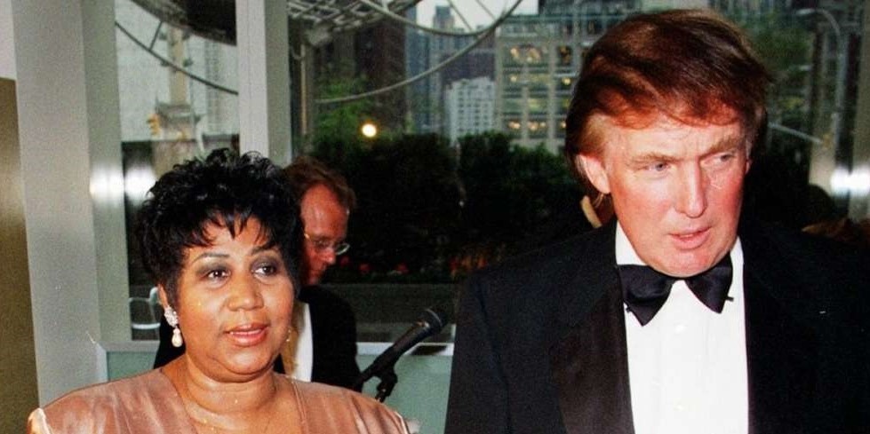 donald trump aretha franklin ảnh 2 donald trump aretha franklin anh 2