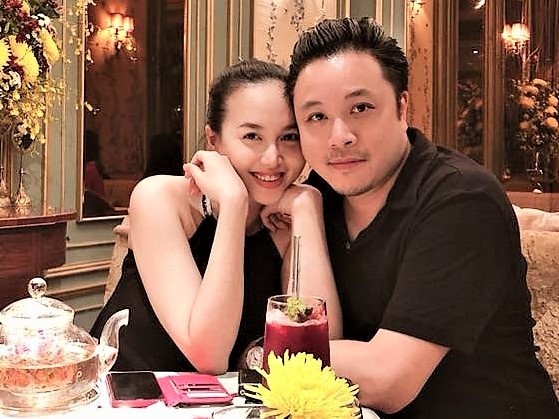 Dinh Ngoc Diep: 'Toi tin tuong 200% khi chong lam viec voi my nhan' hinh anh