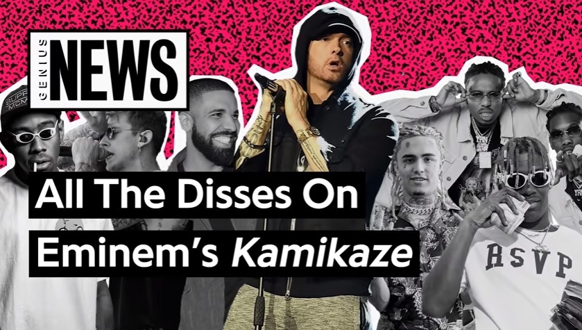 Nhung nghe si Rap bi Eminem reo ten trong album 'Kamikaze' hinh anh